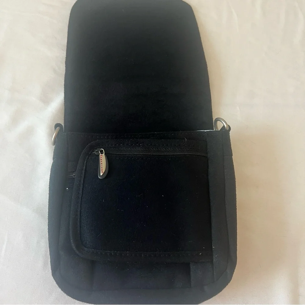 Travelon Anti-Theft Metro Small Crossbody Bag Black RFID‎ Travel Purse NWOT